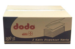 Dodo Z Katlı Kağıt Peçete 12x200'lü