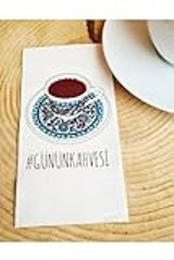PekShop Günün Kahvesi Desenli Sunum Kağıt Peçete 20'li