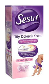 Sesu Hassas Ciltler İçin Koltuk Altı Bacak Tüy Dökücü Sprey 2x40 ml