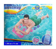 Bestway Bardaklı 188 cm X 71 cm Uzun Yetişkin Deniz Yatağı Beyaz