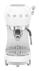 Smeg ECF02WHEU 1400 W 1.5 lt Kapasiteli Süt Köpürtücülü Espresso Yapma Kapsül Kahve Makinesi