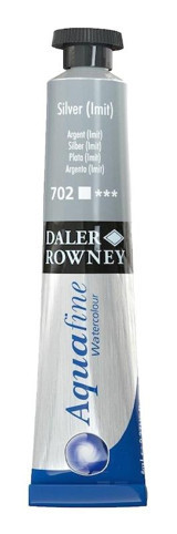 Daler Rowney 702 Tüp Sulu Boya Silver