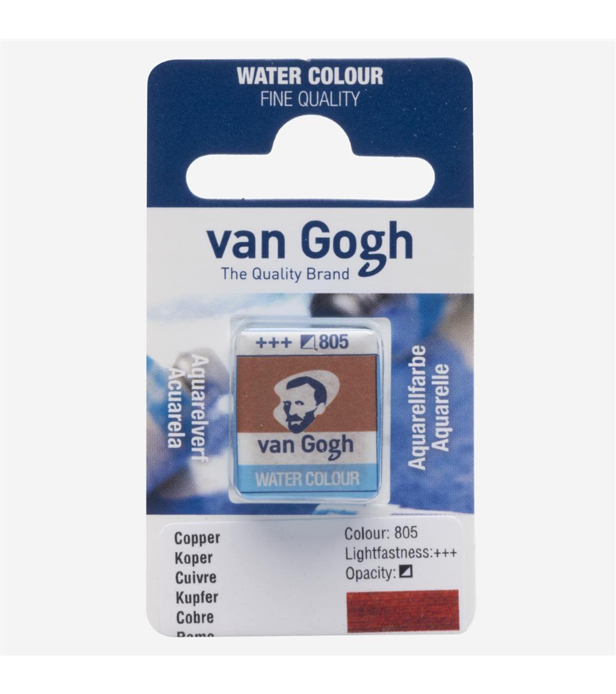 Royal Talens Van Gogh 805 Tablet Sulu Boya Copper