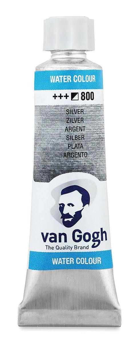 Royal Talens Van Gogh 800 Sedefli Tüp Sulu Boya Silver