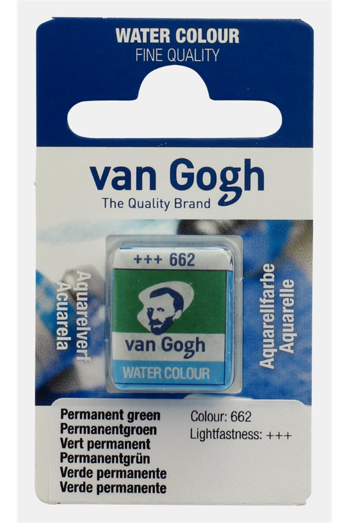 Royal Talens Van Gogh 662 Tablet Sulu Boya Permanent Green