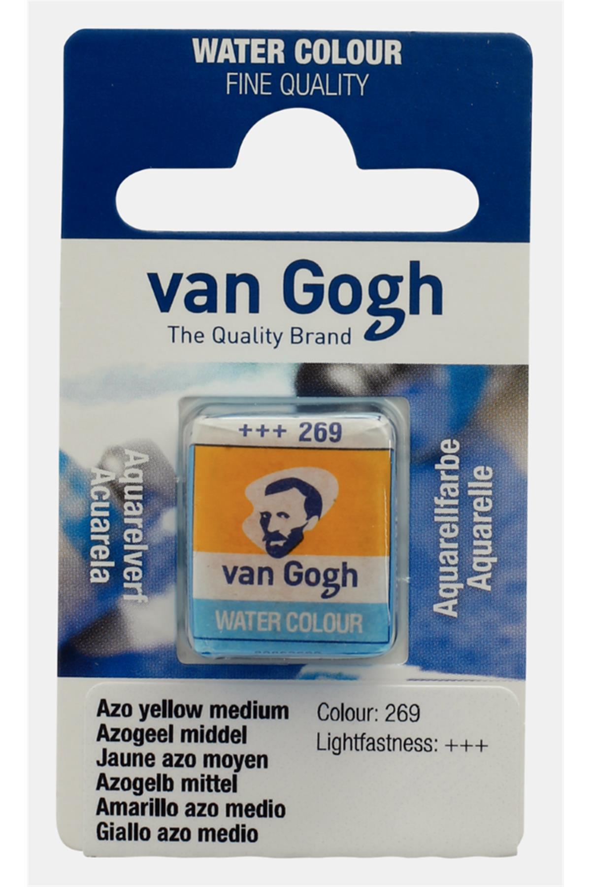 Royal Talens Van Gogh 269 Tablet Sulu Boya Azo Yellow Medium