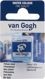 Royal Talens Van Gogh 570 Tablet Sulu Boya Phthalo Blue
