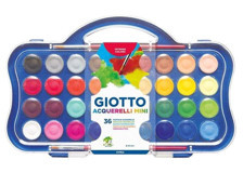 Giotto Acquerelli Mini 36'lı Tablet Sulu Boya Seti