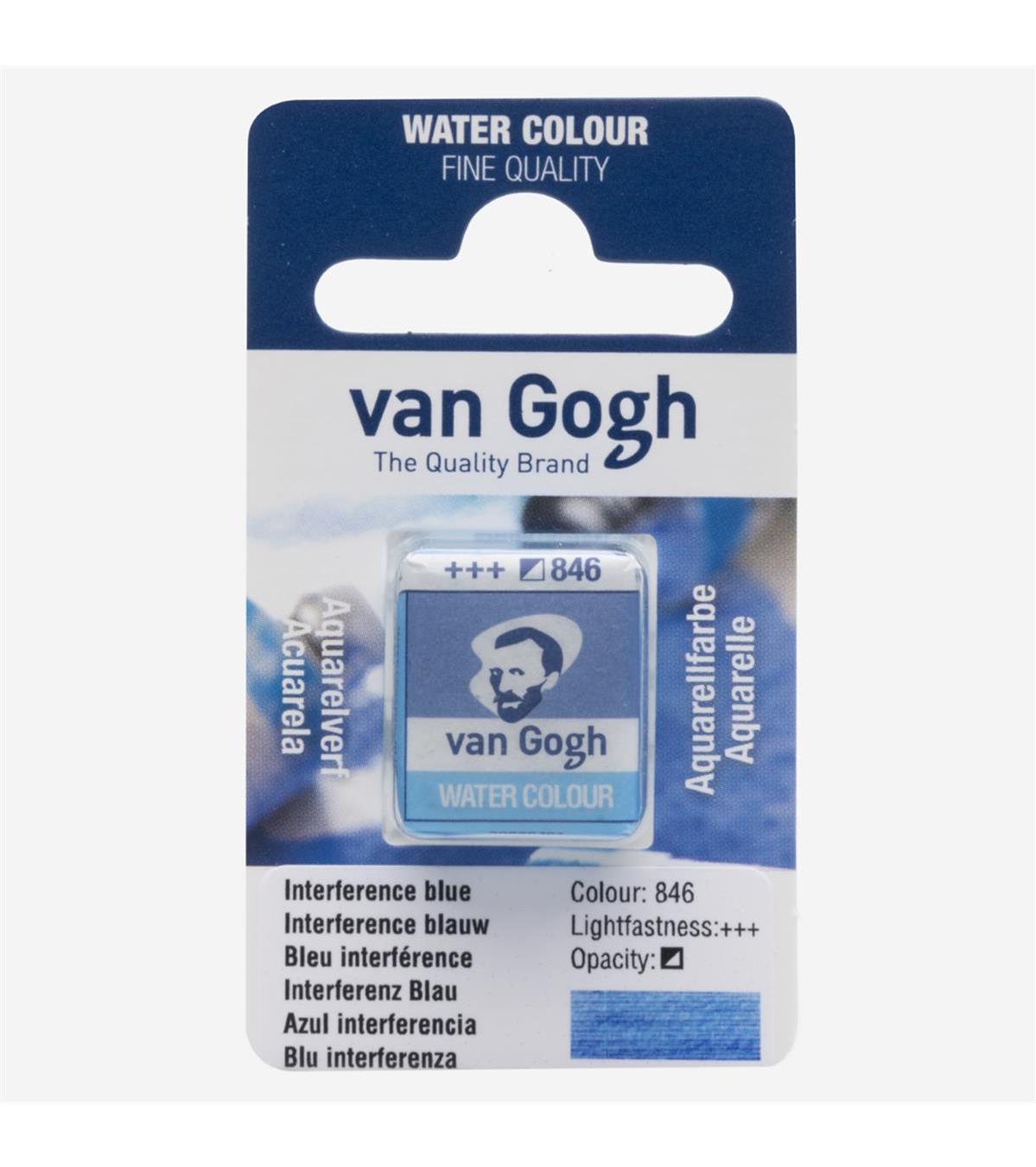 Royal Talens Van Gogh 846 Tablet Sulu Boya Interference Blue