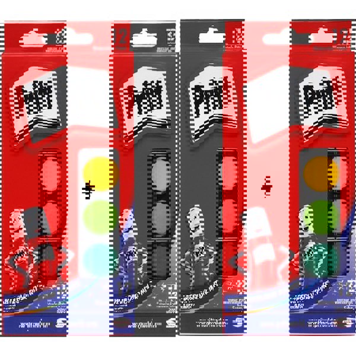 Pritt 2x12'li Tablet Sulu Boya Seti