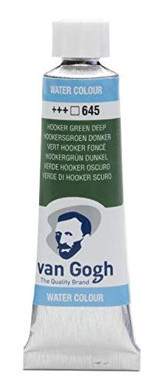 Royal Talens Van Gogh 645 Tüp Sulu Boya Hooker Green Deep