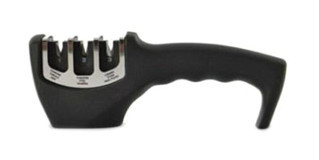Berghoff Essentials 1100033 3 Açılı Bıçak Bileyici Siyah