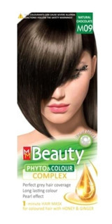 Beauty M09 Naturel Çikolata Kahve Krem Saç Boyası 50 ml