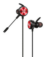 Hytech Hy-Gk3 3.5 mm Jak Kablolu Kulaklık Kırmızı