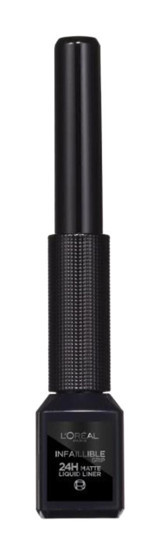 L'Oréal Paris Matte Signature Suya Dayanıklı Mat 01 Siyah Kalıcı Likit Eyeliner
