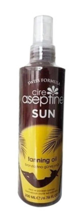 Cire Aseptine Bronzlaştırıcı Güneş Yağı 200 ml