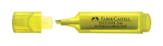 Faber-Castell Şeffaf 10'lu Sarı Fosforlu Kalem Seti