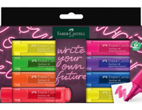 Faber-Castell Gen-Z 8'li Neon Renkli Fosforlu Kalem Seti