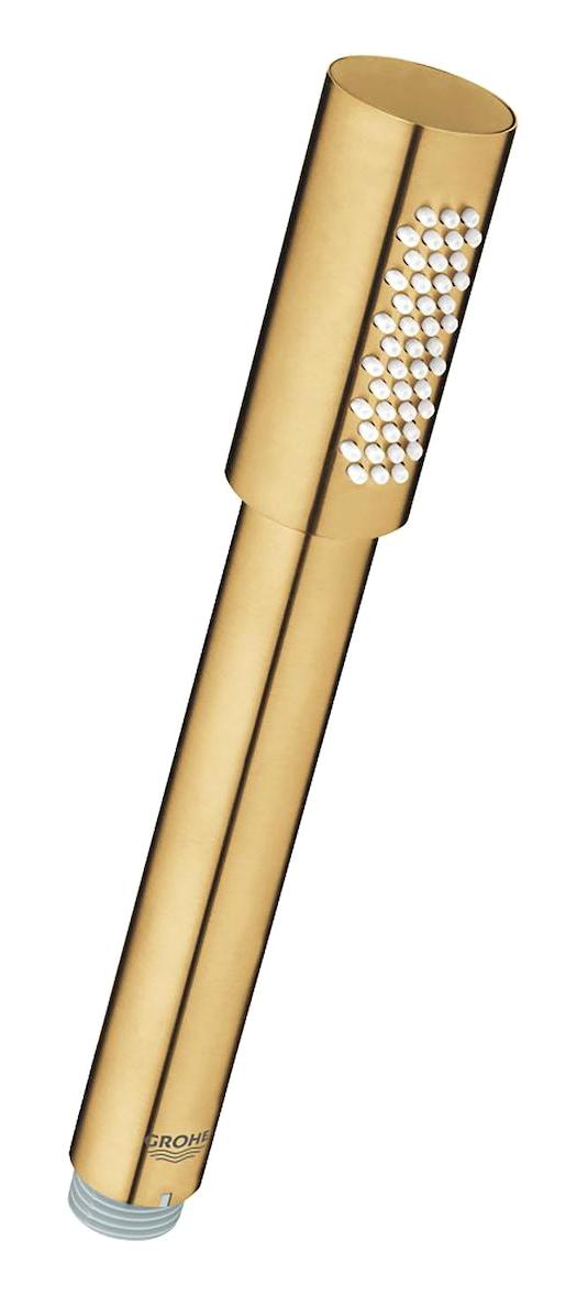 Grohe Sena Stick 26465GN0 Krom Tazyikli Arıtmalı Tasarruflu Yuvarlak Sprey El Duş Başlığı Altın