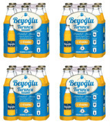 Beyoğlu Turuncu Portakallı Limonlu Şişe Gazoz 24 Adet 250 ml