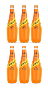 Schweppes Mandalinalı Pet Gazoz 6 Adet 1 lt