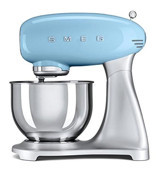 Smeg SMF01PBEU Aliminyum Döküm 800 W 4.8 lt Stand Hamur Yoğurma ve Mutfak Şefi Mavi