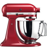 Kitchenaid Artisan Metal 300 W 4.8 lt Stand Hamur Yoğurma ve Mutfak Şefi Kırmızı