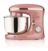 Schafer Prochef Xl Paslanmaz Çelik 1400 W 5 lt Stand Hamur Yoğurma ve Mutfak Şefi Pembe