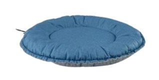 Pet Comfort Sunflower Yıkanabilir Tek Fonksiyonlu 60 cm Minder Kedi Yatağı Gri-Mavi