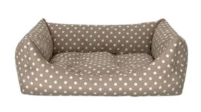Pet Comfort Uniform Yıkanabilir Tek Fonksiyonlu 60 cm Sepet Kedi Yatağı Bej