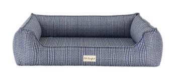 Pet Comfort Delta Yıkanabilir Tek Fonksiyonlu 90x70 cm Sepet Kedi Yatağı Mavi