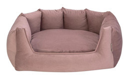 Pet Comfort Barcelona Yıkanabilir Tek Fonksiyonlu 75x65 cm Sepet Kedi Yatağı Pembe