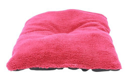 Pandogo Yıkanabilir Tek Fonksiyonlu 50x35 cm Minder Kedi Yatağı Pembe
