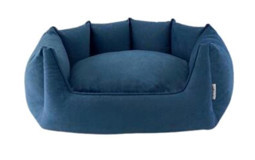Pet Comfort Barcelona Yıkanabilir Tek Fonksiyonlu 75x65 cm Sepet Kedi Yatağı Mavi