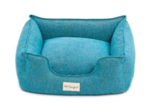 Pet Comfort Alpha Yıkanabilir Tek Fonksiyonlu 60x50 cm Sepet Kedi Yatağı Turkuaz