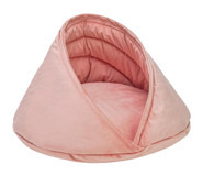Pet Comfort Oyster Yıkanabilir Tek Fonksiyonlu 55x55x32 cm Sepet Kedi Yatağı Pembe