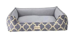 Pet Comfort Delta Yıkanabilir Tek Fonksiyonlu 75x60 cm Sepet Kedi Yatağı Gri