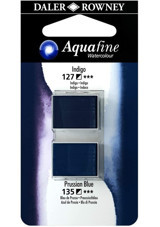 Daler Rowney Aquafine Tablet Indigo Prussian Blue Sulu Boya