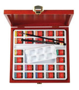 KohiNoor Mondeluz Master Class Taş 24 Renk Ahşap Kutu Sulu Boya