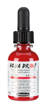 Schmincke Aqua Drop 30 ml Scarlet Red Sulu Boya