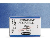 Schmincke Horadam Aquarell Tam Tablet Dark Blue Indigo Sulu Boya
