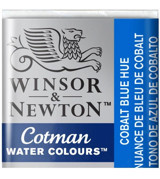 Winsor & Newton Cotman Yarım Tablet N 179 Colbalt Blue H Sulu Boya