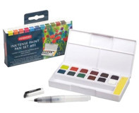 Derwent İnktense Tablet 12'li No 2 Sulu Boya