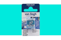Van Gogh Turquoise Blue 522 Yarım Tablet Sulu Boya