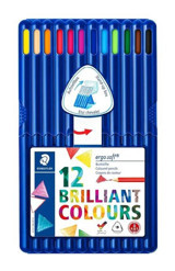 Staedtler Ergosoft 12 Renk Kuru Boya 157 Sb12 Sulu Boya