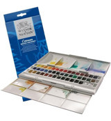 Winsor & Newton Cotman 12 Tablet 45 Renk Sulu Boya