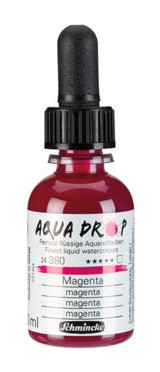 Schmincke Aqua Drop 30 ml Magenta Sulu Boya