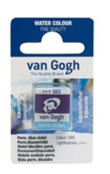 Talens Van Gogh 12 Tablet 568 Permanent Blue Violet Sulu Boya