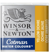 Winsor & Newton Cotman Yarım Tablet N 744 Yellow Ochre Sulu Boya