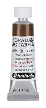 Schmincke Horadam Tüp Vandyke Brown 15 ml Sulu Boya